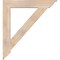 Ekena Millwork Traditional Traditional Smooth Bracket, Douglas Fir, 5 1/2"W x 40"D x 44"H BKT06X40X44TRA01SDF - alternate 3